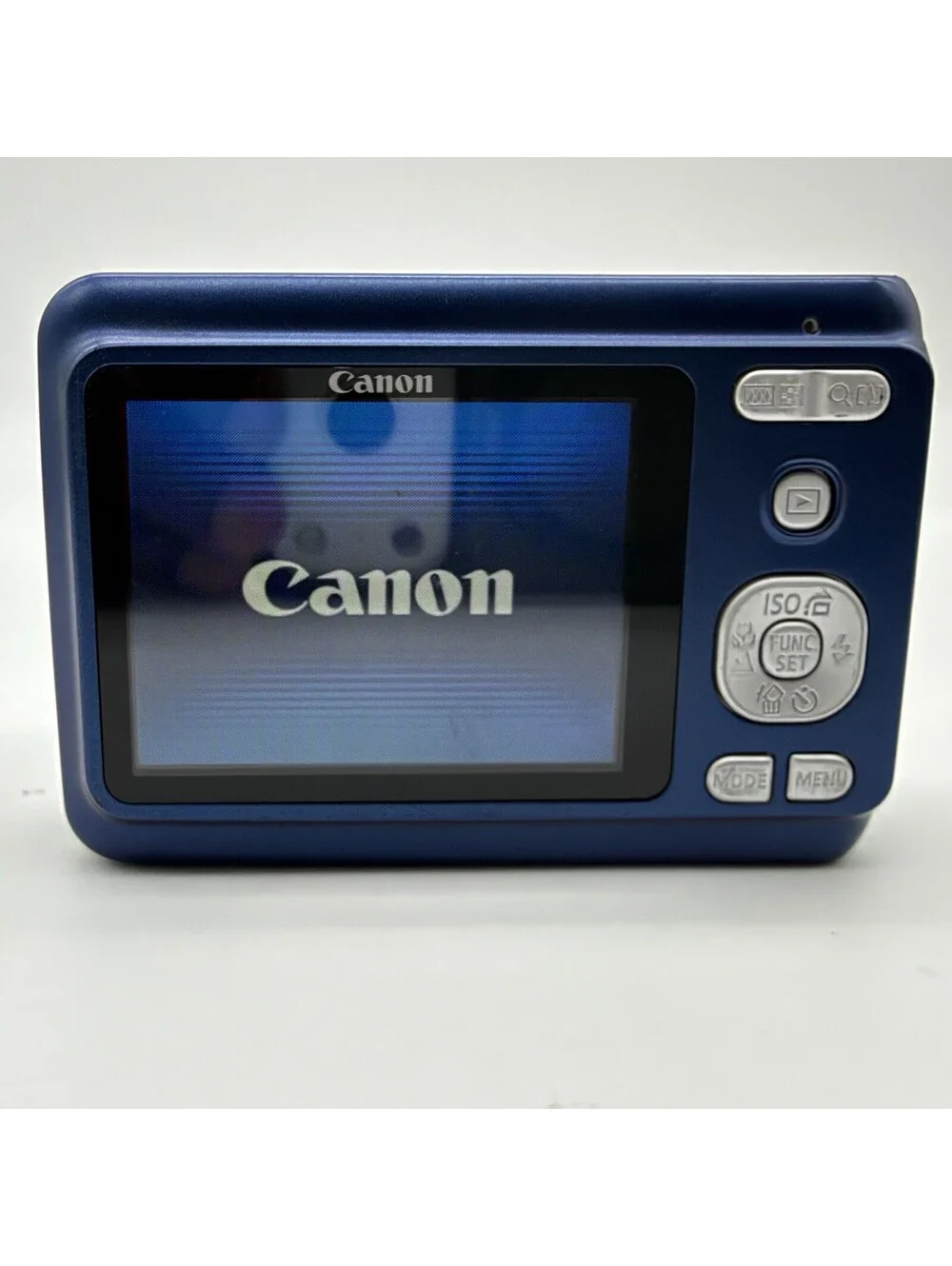 Canon PowerShot A480 10MP Digital Camera Blue 3.3x Zoom Lens Error Parts Repair